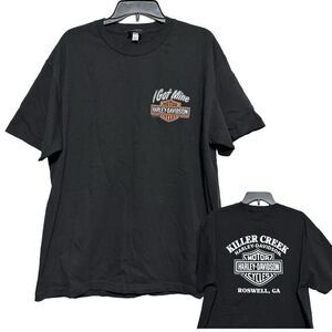 Harley-Davidson Black T-Shirt Size XL Killer Creek Roswell GA “I Got Mine”